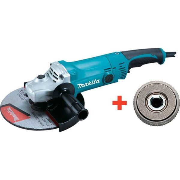 

Угловая шлифмашина Makita GA9050 + быстрозажимная гайка (GA9050Q)