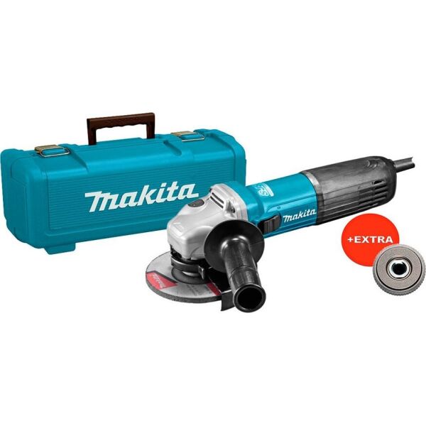 

Угловая шлифмашина Makita GA5040 с кейсом + быстрозажимная гайка (GA5040KQ)