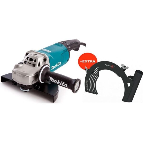 

Угловая шлифмашина Makita GA9061 + насадка для удаления пыли (GA9061X)