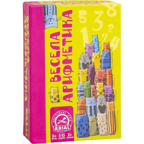 

Настольная игра Arial Весела арифметика 910923