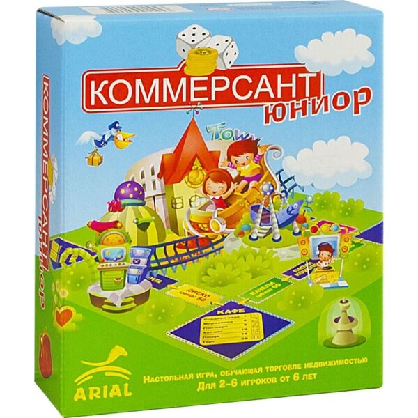 

Настольная игра Arial Коммерсант-юниор 911043
