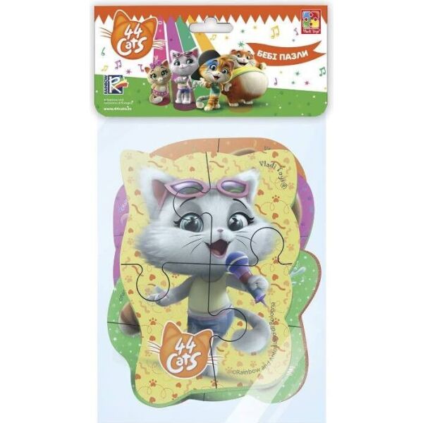 

Настольная игра Беби пазлы. 44 Cats VT1106-84