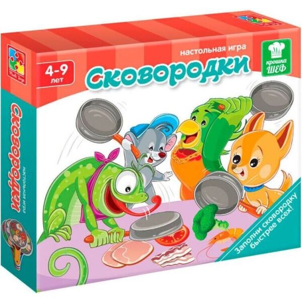 

Игра на скорость Сковородки VT2309-09 (рус)