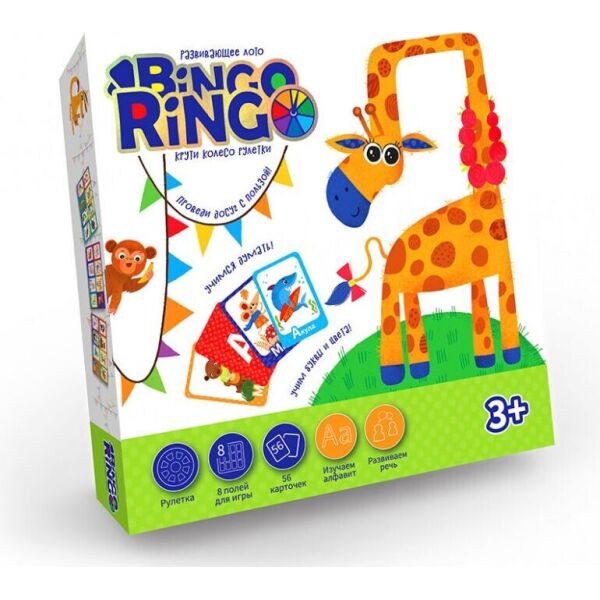 

Настольная игра Bingo Ringo рус. GBR-01-01