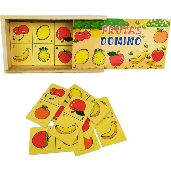 

Деревянная игрушка Домино MD 2198 (Фрукты)