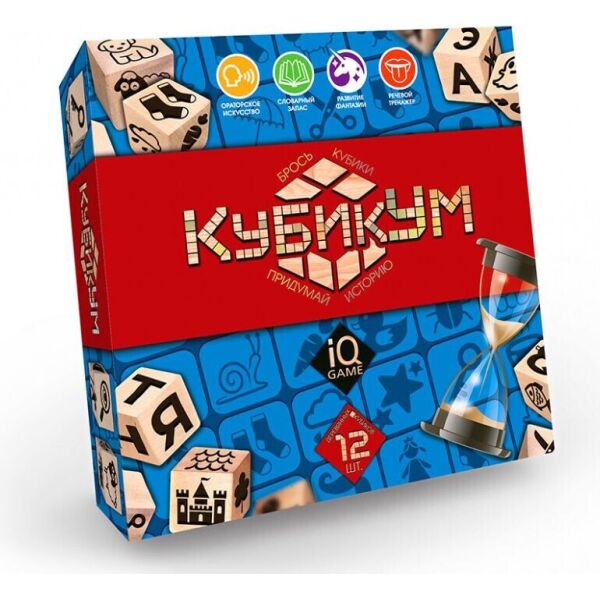 

Розважальна гра КубикУм рус. G-KU-01