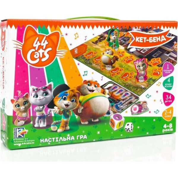

Игра настольная Развлекательная Кет-Бенд 44 Cats VT8055-16