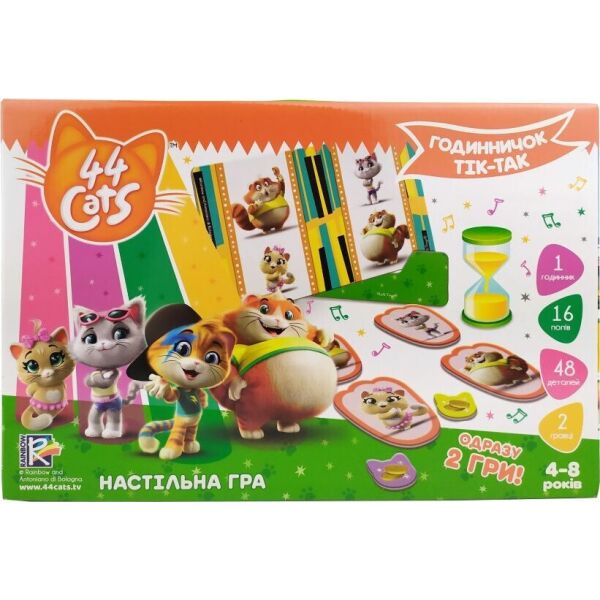 

Настольная игра 44 Cats Часики Тик-Так укр. VT8055-26
