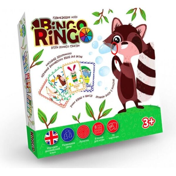 

Настольная играBingo Ringo рус/англ GBR-01-01E