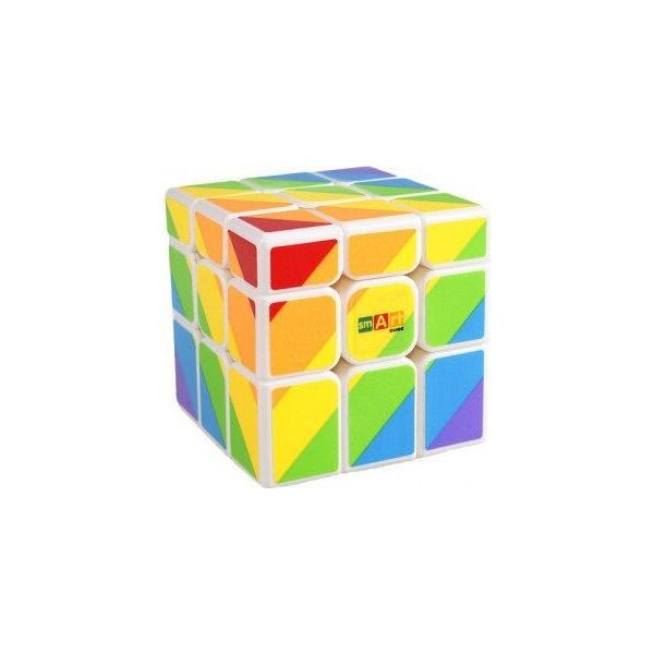 

Кубик Рубика Радужный 3х3 Белый Smart Cube SC362
