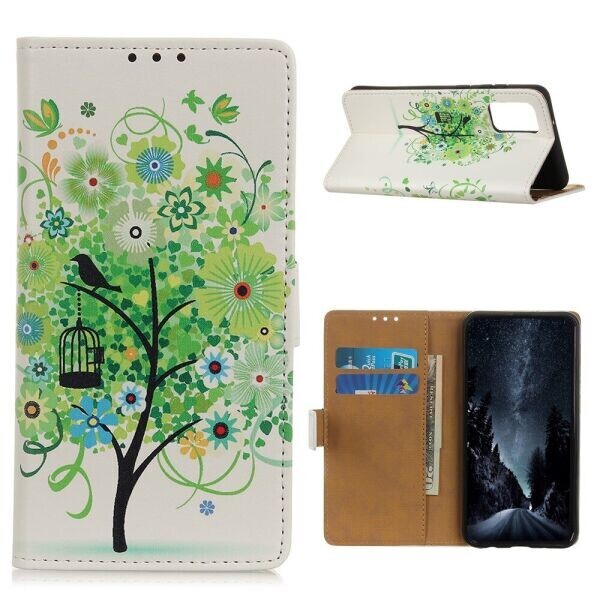 

Чехол Deexe Life Style Wallet для Huawei P Smart 2021 - Green Tree