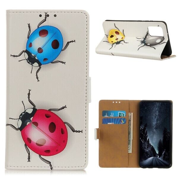 

Чехол Deexe Life Style Wallet для Huawei P Smart 2021 - Ladybug