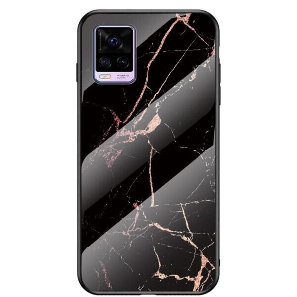 

Защитный чехол Deexe Gradient Pattern для VIVO V20 - Black / Gold