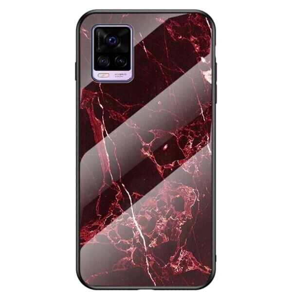 

Защитный чехол Deexe Gradient Pattern для VIVO V20 - Red
