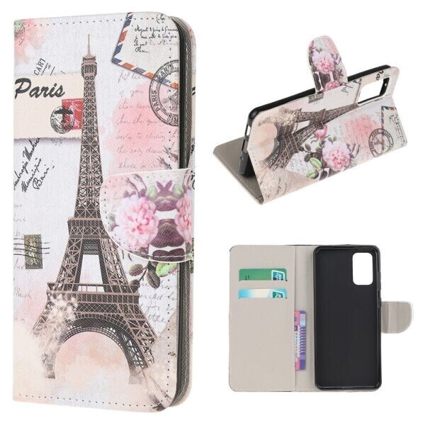 

Чехол-книжка Deexe Color Wallet для Samsung Galaxy S20 FE (G780) - Eiffel Tower