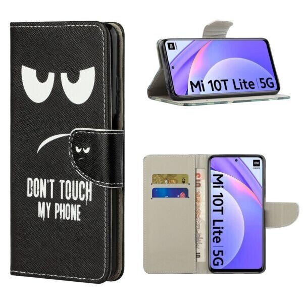 

Чехол-книжка Deexe Color Wallet для Xiaomi Mi 10T Lite - Don't Touch My Phone