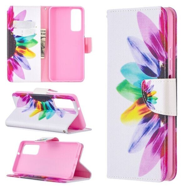 

Чехол-книжка Deexe Color Wallet для Huawei P Smart 2021 - Sunflower