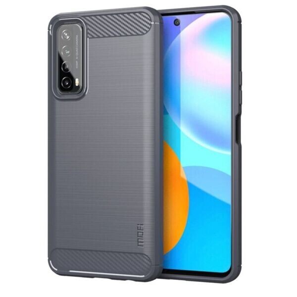

Силиконовый (TPU) чехол MOFI Carbon Fiber для Huawei P Smart 2021 - Grey