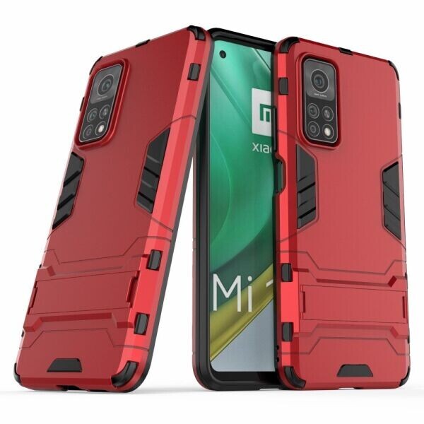 

Защитный чехол UniCase Hybrid для Xiaomi Mi 10T / Mi 10T Pro - Red