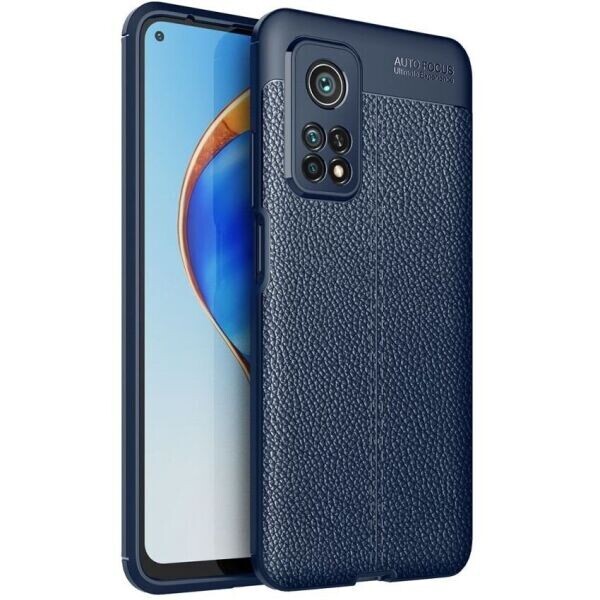 

Защитный чехол Deexe Leather Cover для Xiaomi Mi 10T / Mi 10T Pro - Blue