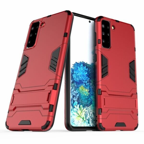 

Защитный чехол UniCase Hybrid для Samsung Galaxy S21 Plus - Red
