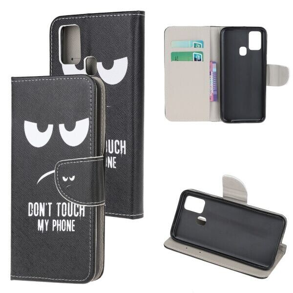

Чехол-книжка Deexe Color Wallet для OnePlus Nord N100 - Don't Touch My Phone