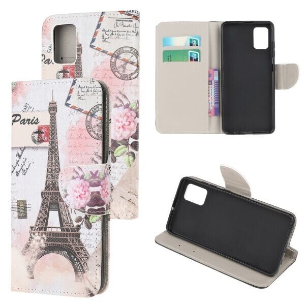 

Чехол-книжка Deexe Color Wallet для Xiaomi Poco M3 - Eiffel Tower