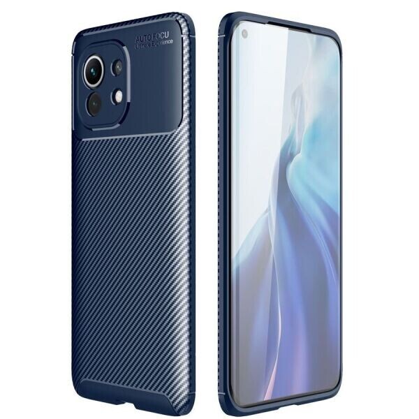

Защитный чехол Deexe Fusion для Xiaomi Mi 11 - Blue