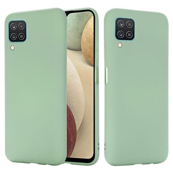 

Защитный чехол Deexe Silicone Case для Samsung Galaxy A12 (A125) - Green