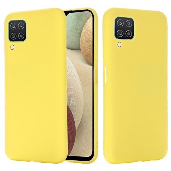 

Защитный чехол Deexe Silicone Case для Samsung Galaxy A12 (A125) - Yellow