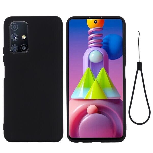 

Защитный чехол Deexe Silicone Case для Samsung Galaxy M51 (M515) - Black