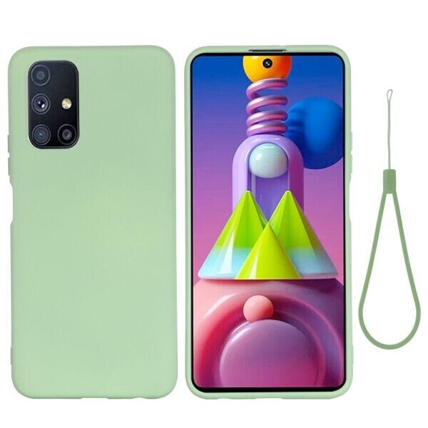 

Защитный чехол Deexe Silicone Case для Samsung Galaxy M51 (M515) - Green