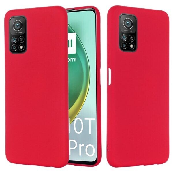 

Защитный чехол Deexe Silicone Case для Xiaomi Mi 10T / Mi 10T Pro - Red