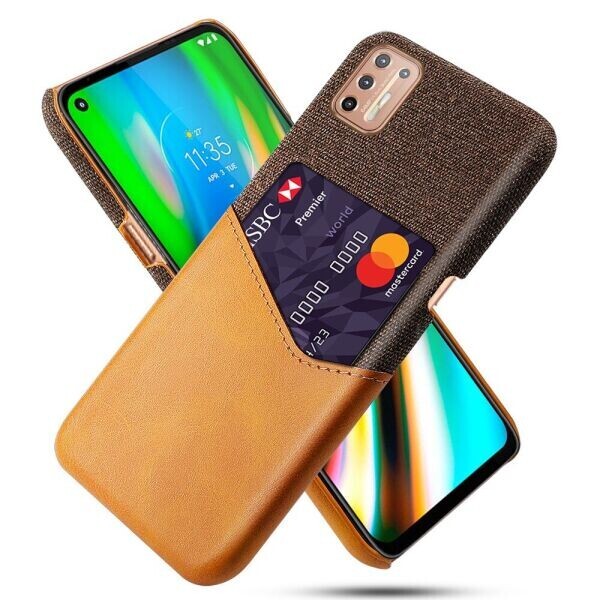 

Защитный чехол KSQ Business Pocket для Motorola Moto G9 Plus - Brown