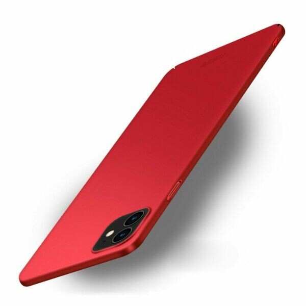 

Пластиковый чехол MOFI Slim Shield для Apple iPhone 12 / iPhone 12 Pro - Red