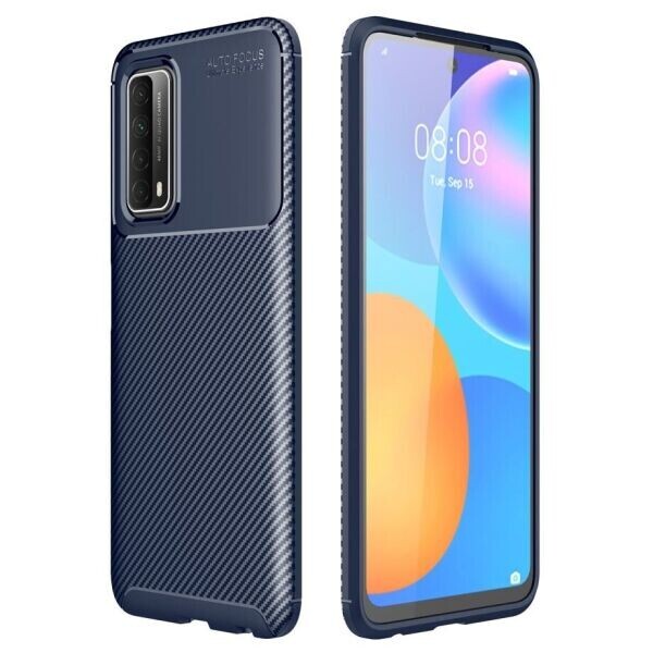 

Защитный чехол Deexe Fusion для Huawei P Smart 2021 - Blue