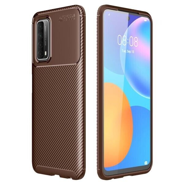 

Защитный чехол Deexe Fusion для Huawei P Smart 2021 - Brown
