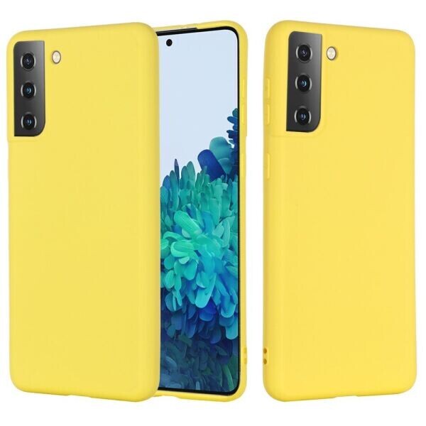 

Защитный чехол Deexe Silicone Case для Samsung Galaxy S21 - Yellow