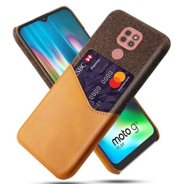 

Защитный чехол KSQ Business Pocket для Motorola Moto G9 Play - Brown