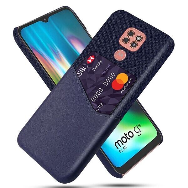 

Защитный чехол KSQ Business Pocket для Motorola Moto G9 Play - Blue