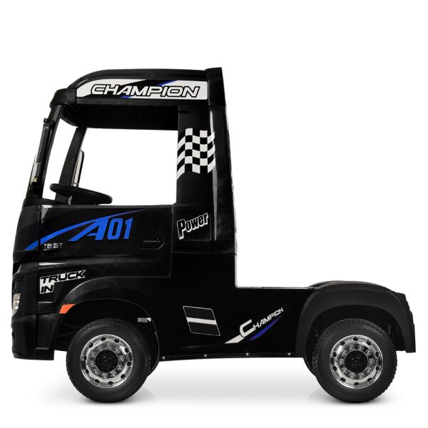 

Детский электромобиль-фура- грузовик Mercedes-Benz Actros M 4208EBLR-2 Черный