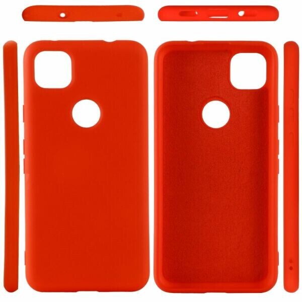 

Защитный чехол Deexe Silicone Case для Google Pixel 4A - Red