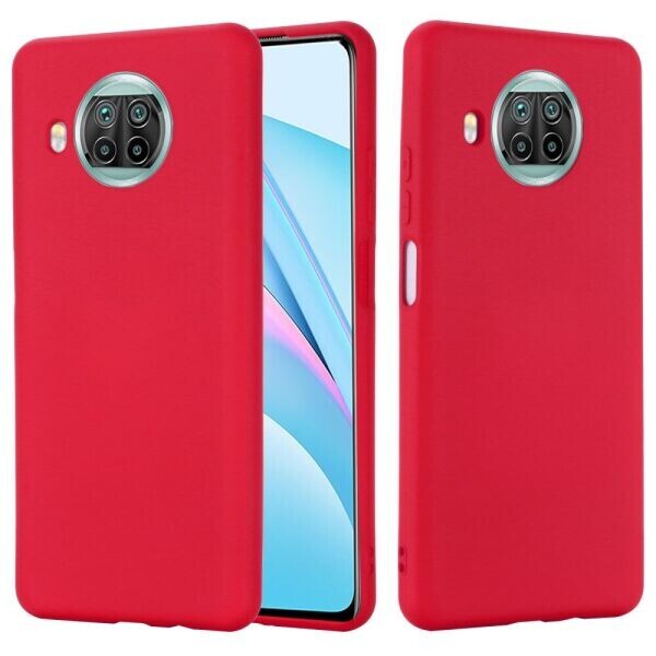 

Защитный чехол Deexe Silicone Case для Xiaomi Mi 10T Lite - Red