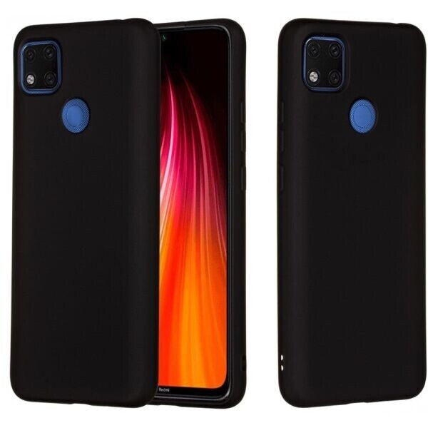 

Защитный чехол Deexe Silicone Case для Xiaomi Redmi 9C - Black