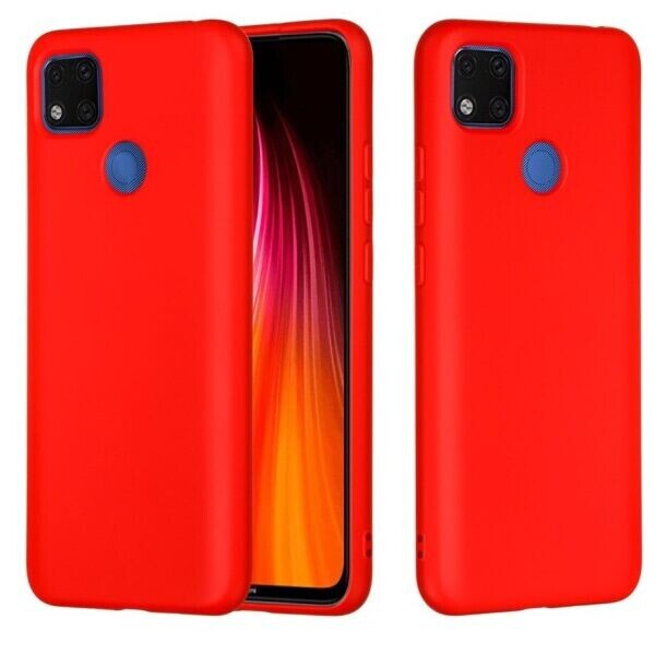 

Защитный чехол Deexe Silicone Case для Xiaomi Redmi 9C - Red
