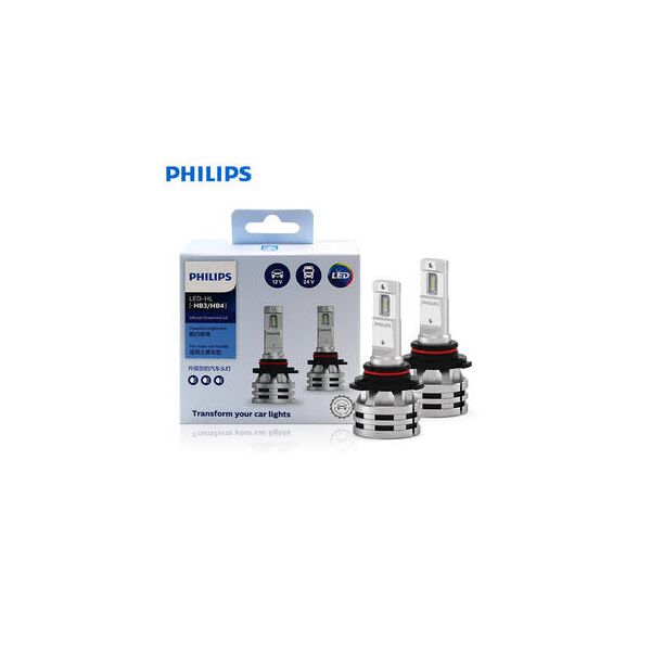 

Комплект диодных ламп PHILIPS 11005UE2X2 HB3/HB4 24W 12-24V Ultinon Essential G2 6500K