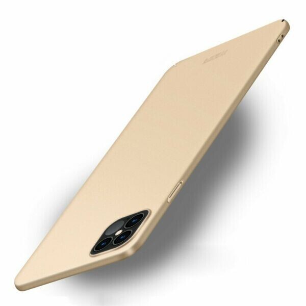

Пластиковый чехол MOFI Slim Shield для Apple iPhone 12 Pro Max - Gold