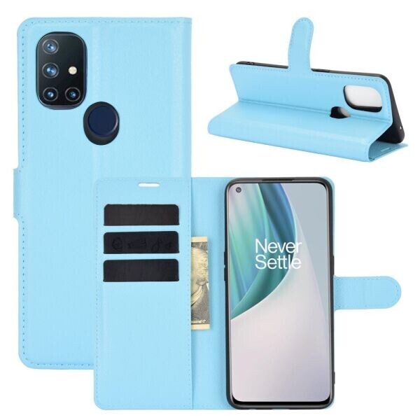 

Чехол-книжка Deexe Book Type для OnePlus Nord N10 - Blue
