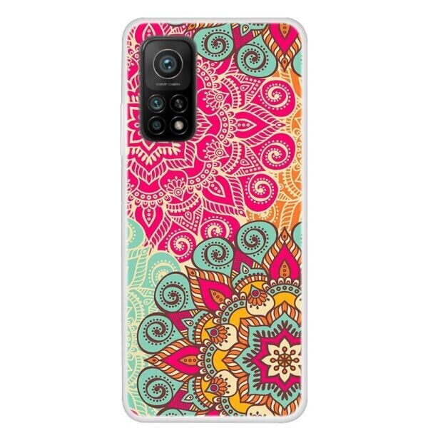 

Силиконовый (TPU) чехол Deexe Life Style для Xiaomi Mi 10T / Mi 10T Pro - Flower Pattern