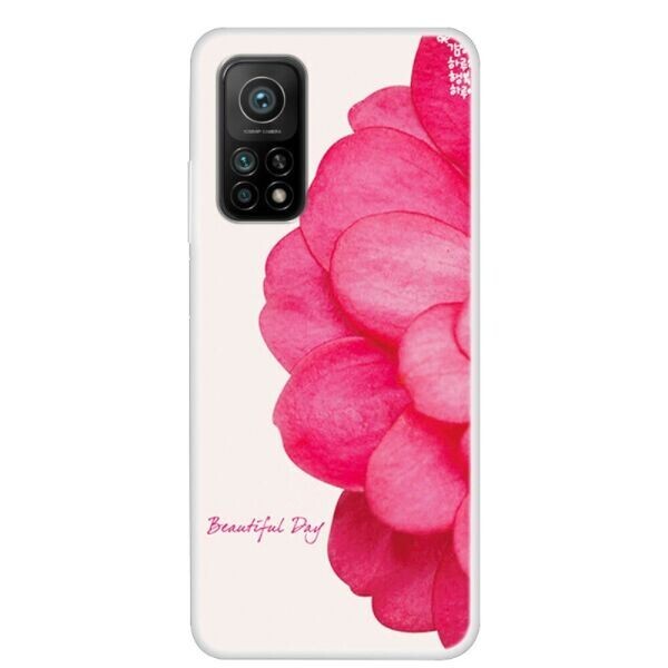 

Силиконовый (TPU) чехол Deexe Life Style для Xiaomi Mi 10T / Mi 10T Pro - Rose Flower